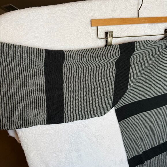ECHO Men's/ Unisex Striped Wool Blend Striped Scarf Winter, Comfy, Casual - Picture 7 of 10